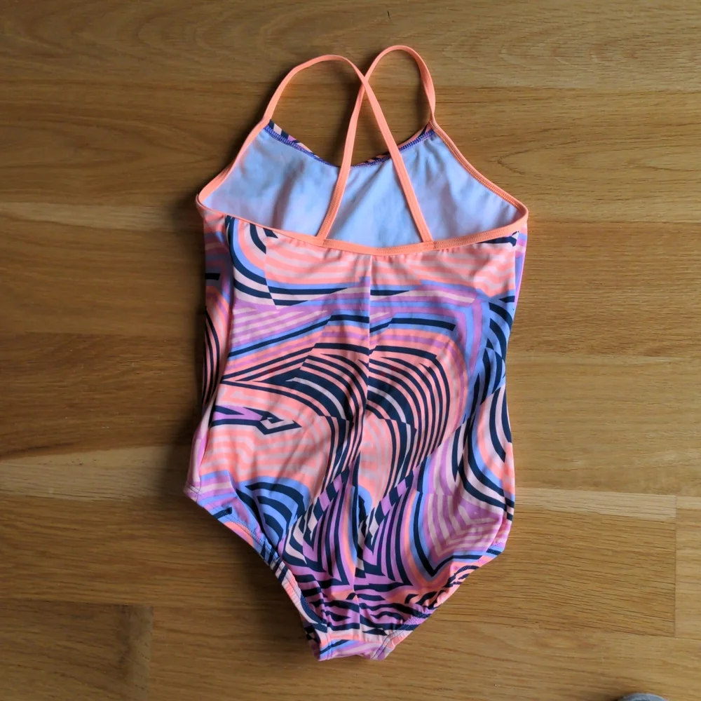 Set of 2 Matching Girl's Nike Swim Suits